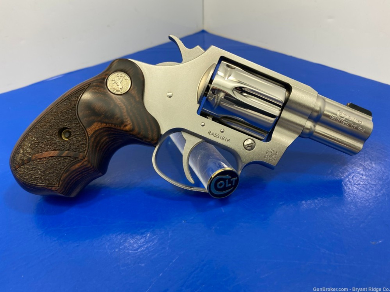 Sold Colt Cobra 38 Specialp Stainless 2 Absolutely Breathtaking Revolver Bryant Ridge 0878