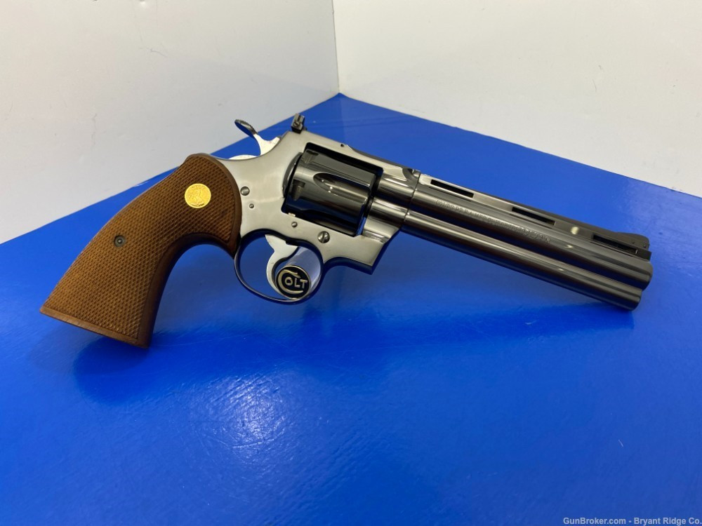 Colt Python First Gen *SOLD* 1956 Colt Python - RARE 1st GENERATION - EXTREMELY EARLY 4 DIGIT ...