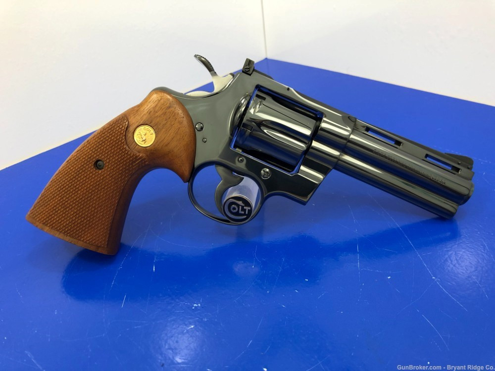 *SOLD* 1970 Colt Python Royal Blue 4" *ABSOLUTELY EXTRAORDINARY EXAMPLE ...