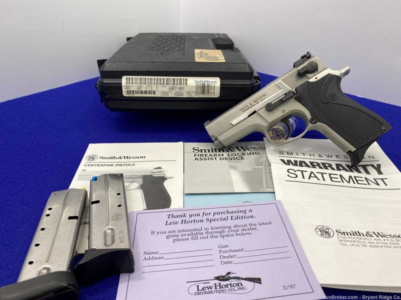 トイガン WESTERN ARMS S&W SHORTY.40 Western Arms Smith & Wesson Shorty 40 GBB Airsoft Pistol