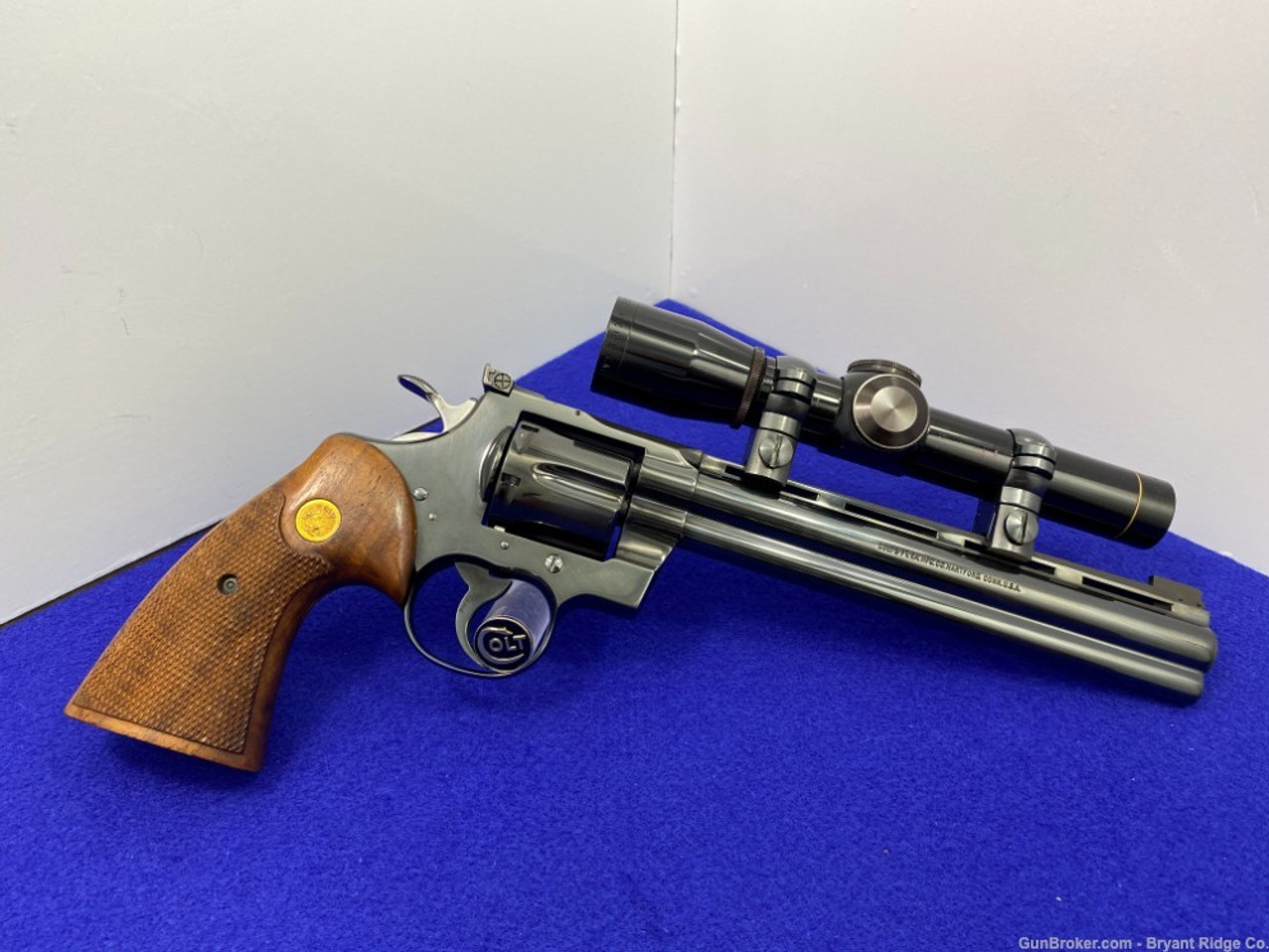 *SOLD* 1983 Colt Python Silhouette .357 Mag Blue 8