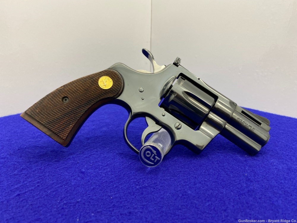 *SOLD* 1977 Colt Python .357 Mag Blue *ULTRA RARE 2 1/2" BARREL MODEL ...