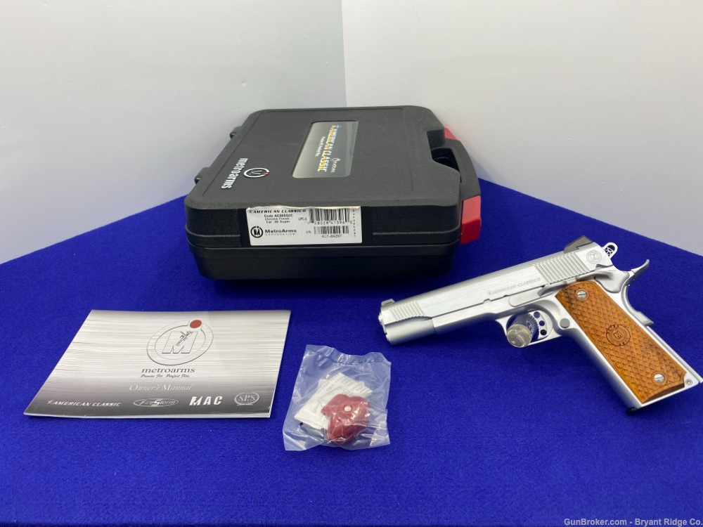 *SOLD* Metro Arms American Classic II .38 Super HARD CHROME