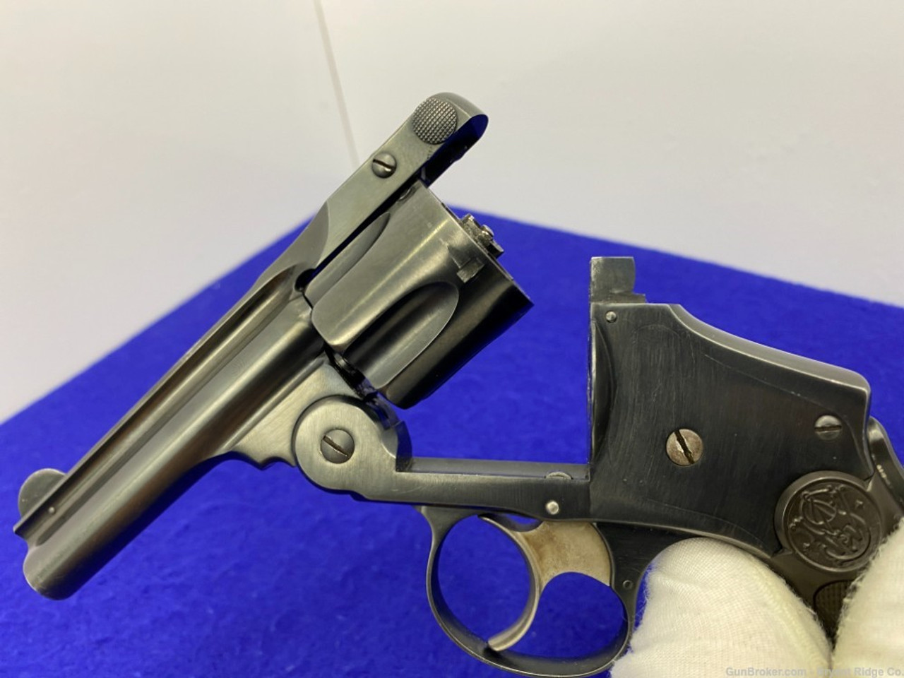 SOLD* Smith Wesson .38 Safety Hammerless 4th Model .38S&W