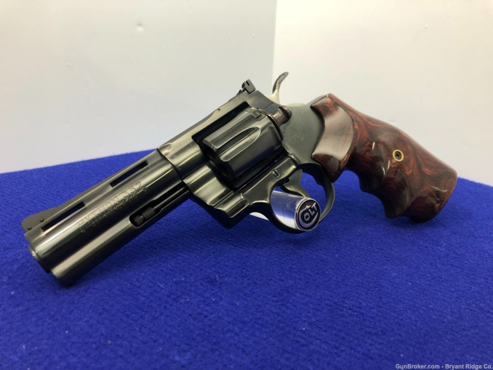 *SOLD* 1978 Colt Python .357 Mag Blue 4