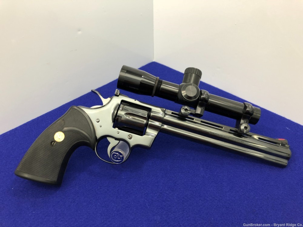 COLT PYTHON 357 Magnum モデルガン 1983 Colt Python Silhouette .357 Mag Blue 8
