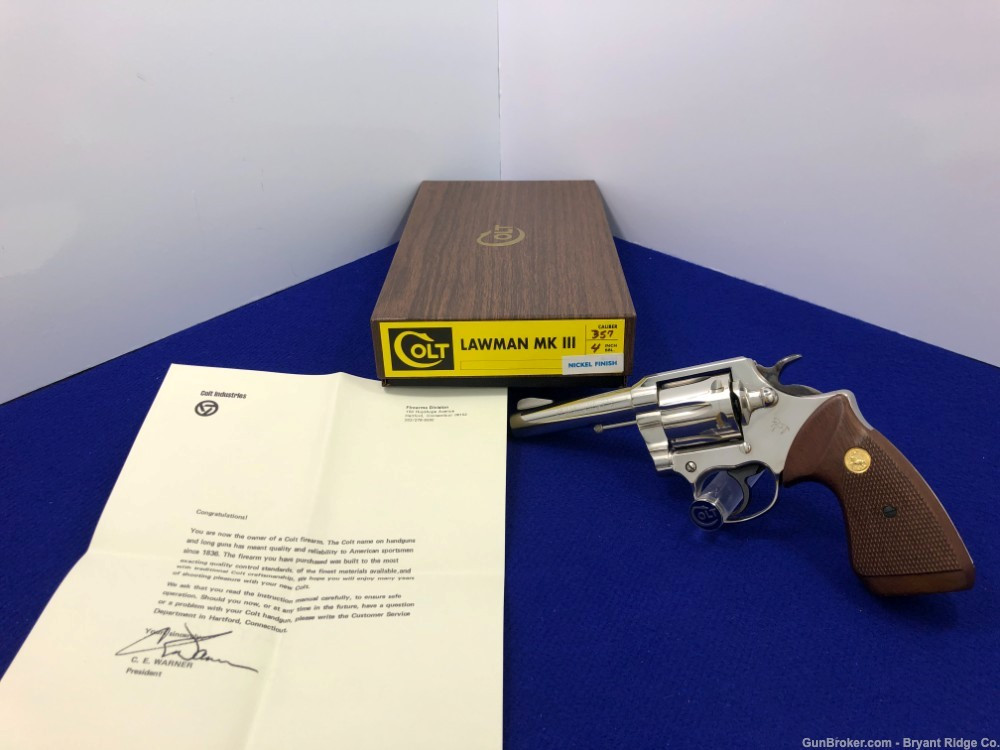 SOLD* 1972 Colt Lawman MK III .357 Mag 4