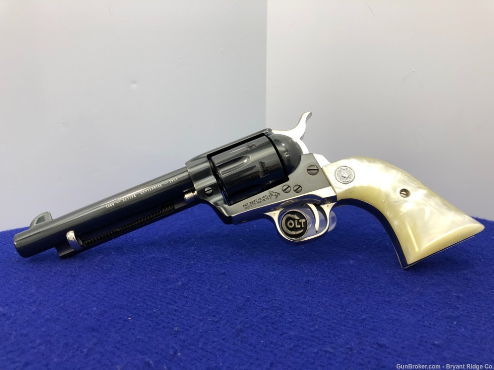 SOLD* 1963 Colt SAA .45colt /.22 LR Blue *ULTRA RARE NEVADA