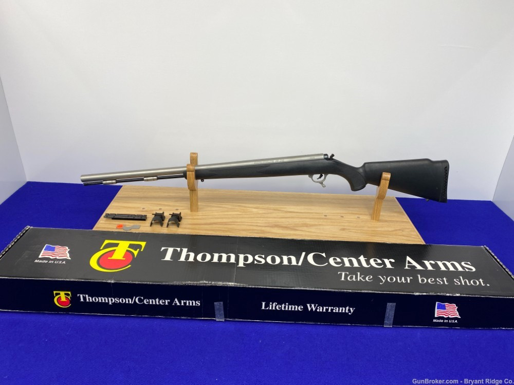 SOLD* Thompson Center Omega .50 Cal Stainless 28