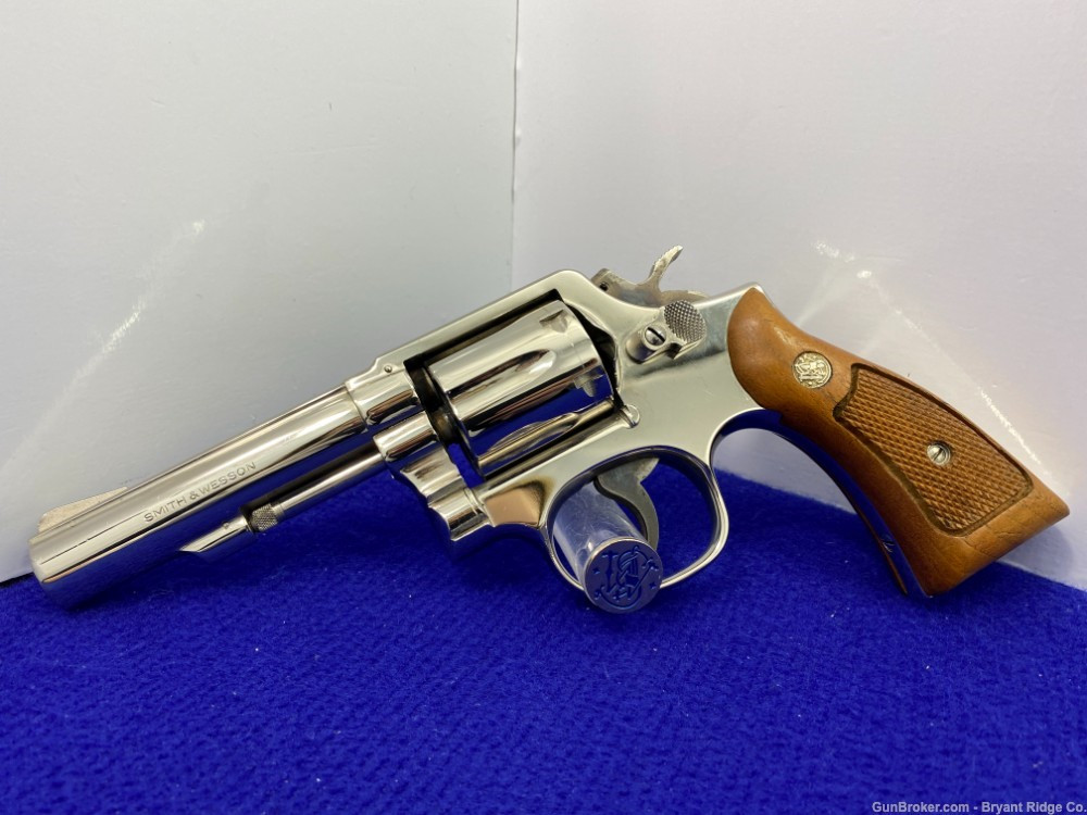 SOLD* 1979 Smith Wesson 10-8 .38 S&W Nickel 4