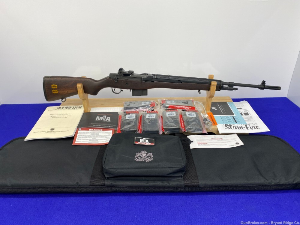 *SOLD* Springfield Armory M1A .308 Win Black 25" *INCREDIBLE US SEMI ...