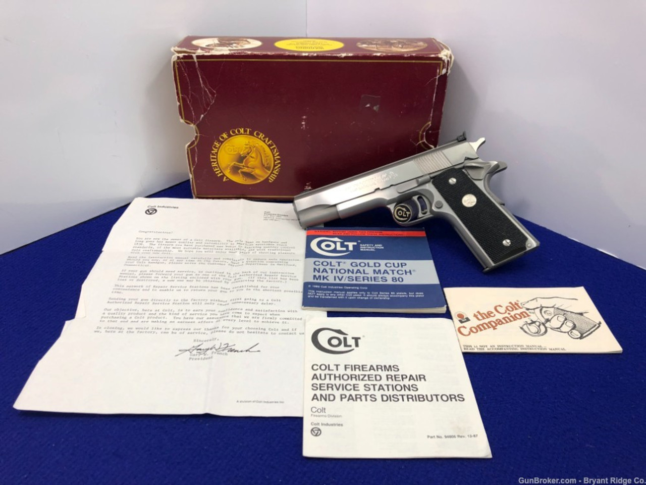 1988 colt 45 us navy