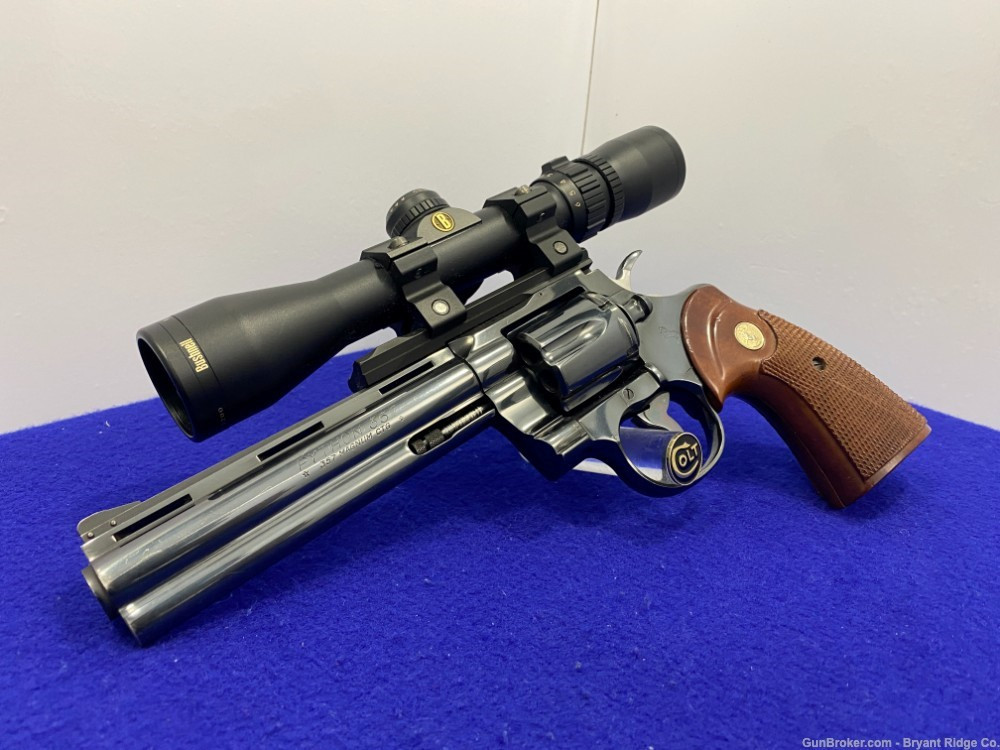 SOLD* 1972 Colt Python .357 Mag Blue 6