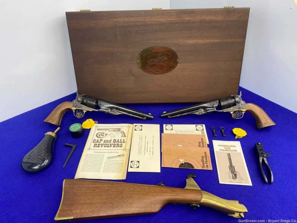 SOLD* 1977 Colt 1860 Army .44Cal 8