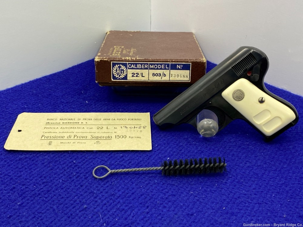 SOLD* 1966 Galesi 503B .22L Blue 2.25