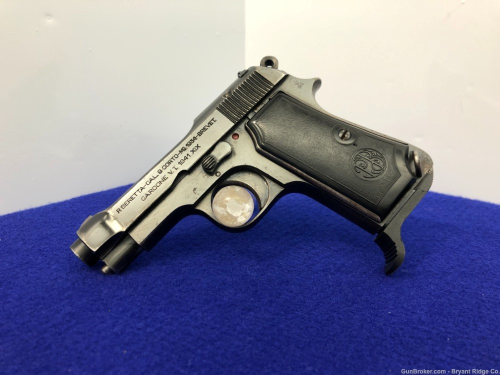 SOLD* Beretta Model 1934 9mm Blue 3 3/8