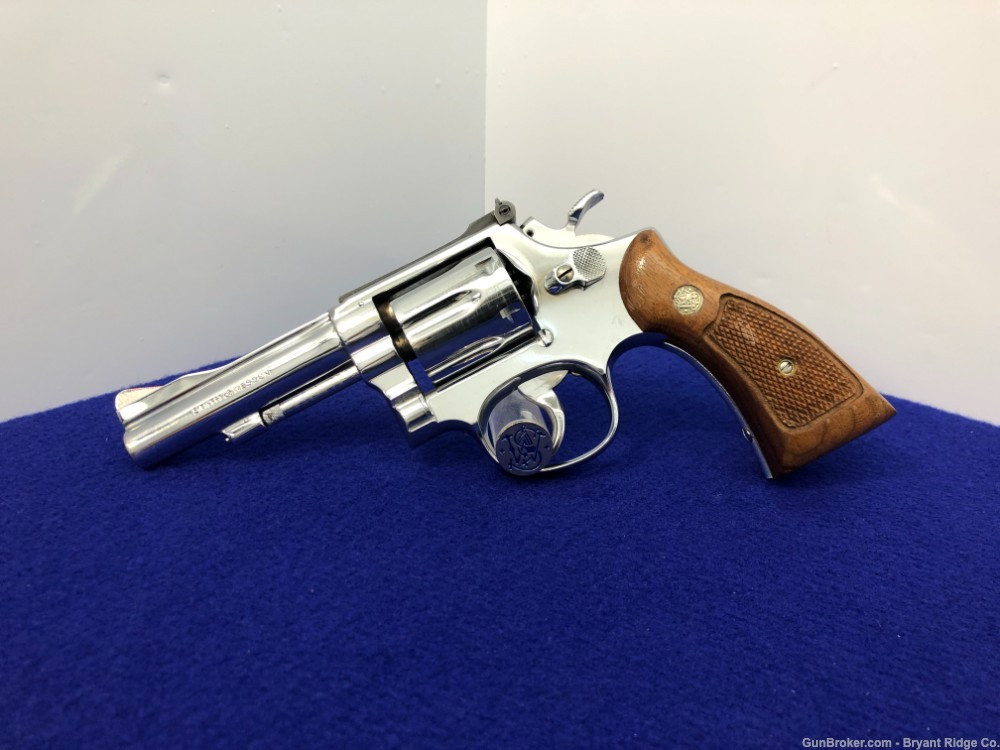 SOLD* 1960 Smith Wesson 15 No Dash 38Spl Nickel *AWESOME K38