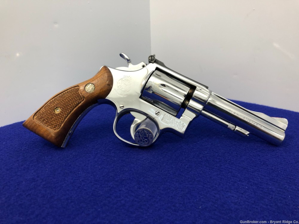 SOLD* 1960 Smith Wesson 15 No Dash 38Spl Nickel *AWESOME K38