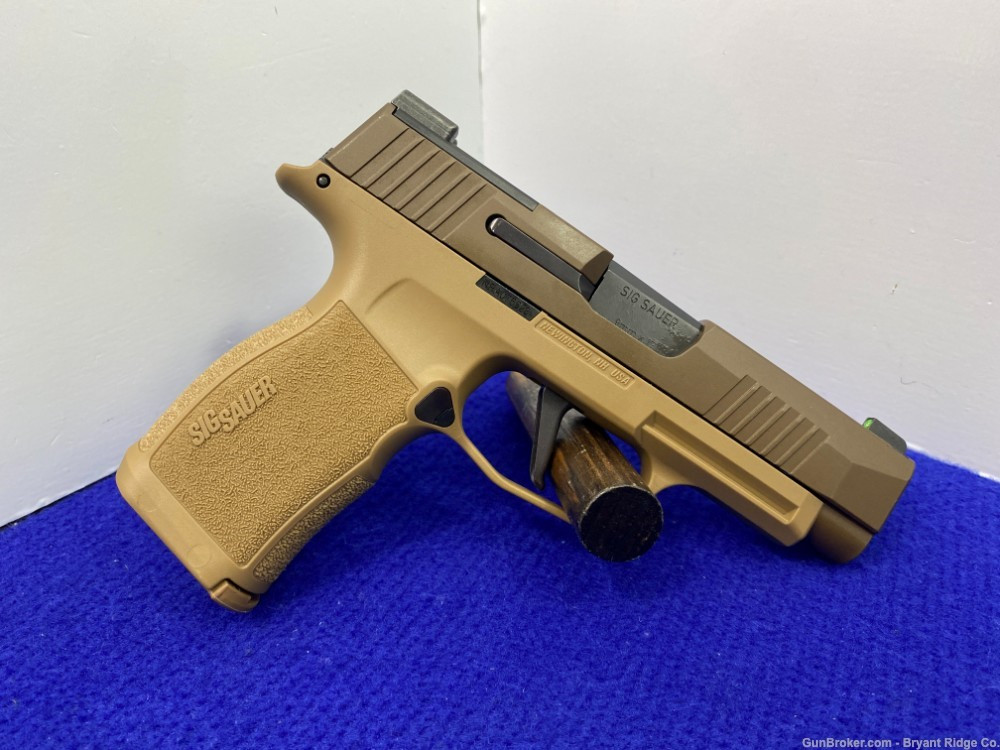 SOLD* 2023 Sig-Sauer P365 XL NRA 9mm Coyote Tan 3.7