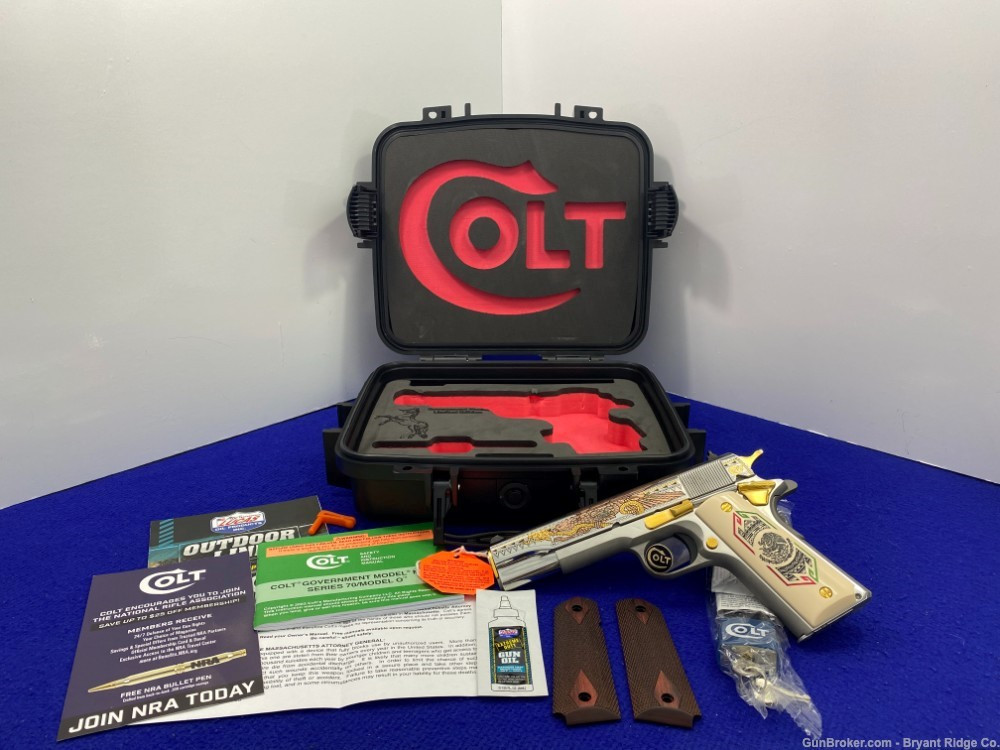 SOLD* Colt Government BANDERA 1911 Series 70 .38 Super *1 of only