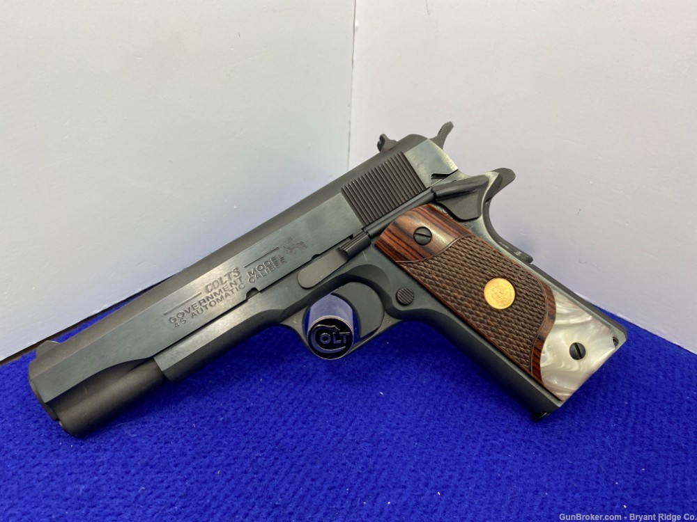 SOLD* 2002 Colt Government Series 80 .45 ACP Blue *LIKE NEW IN BOX
