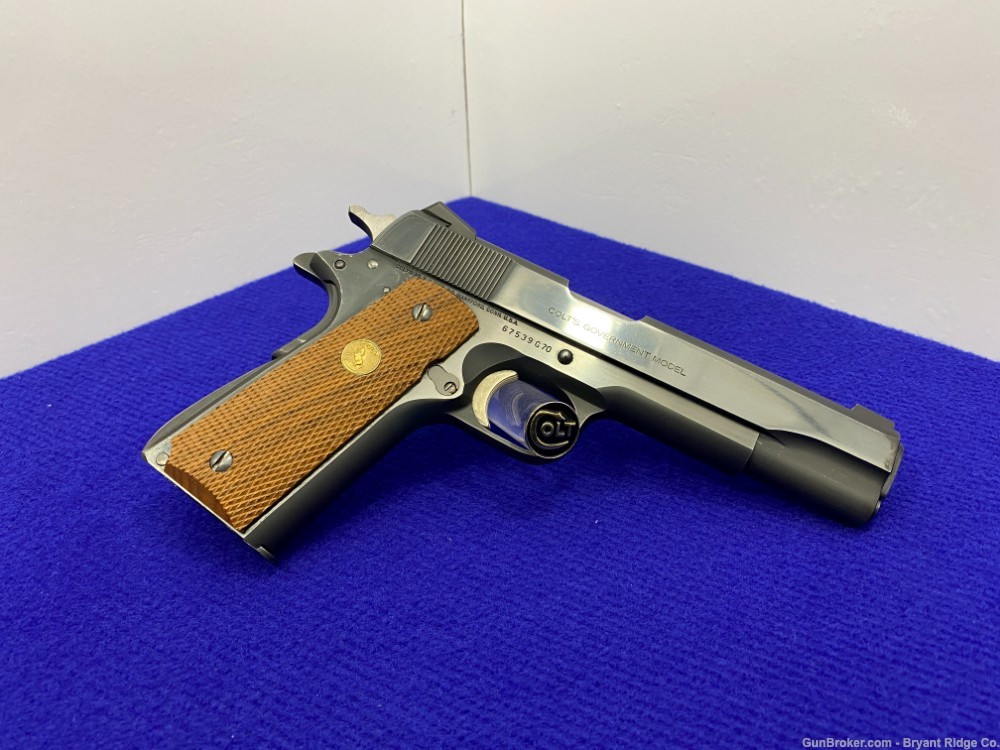 SOLD* 1978 Colt Government MKIV .45 ACP Blue 5
