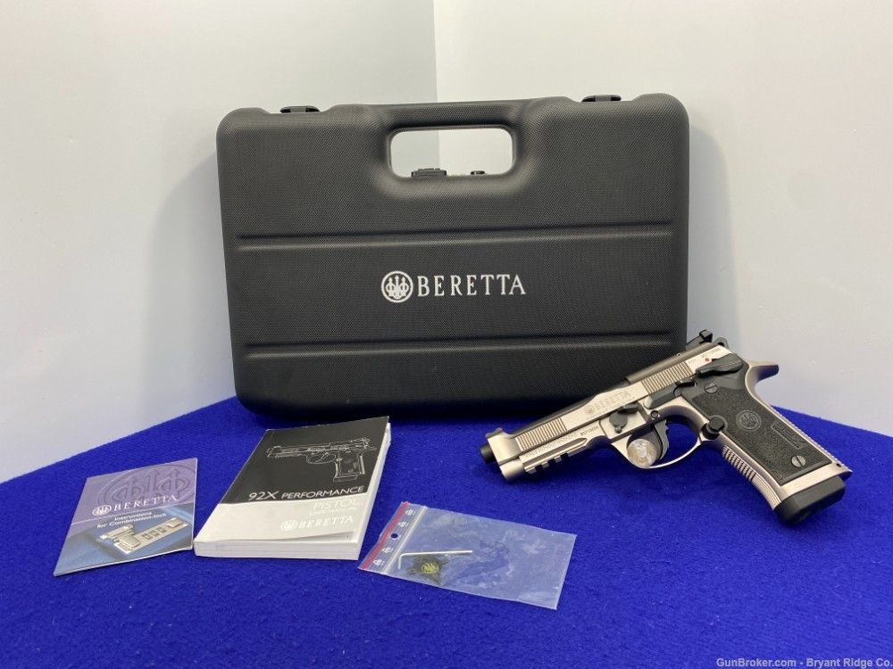 SOLD* 2021 Beretta 92x Performance 9mm Nistan finish 4.7