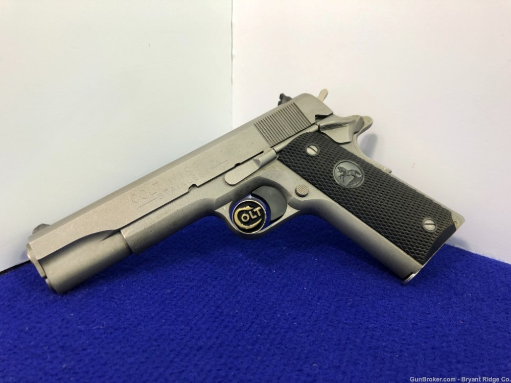 SOLD* 1999 Colt 1991A1 Series 80 .45 ACP Stainless 5