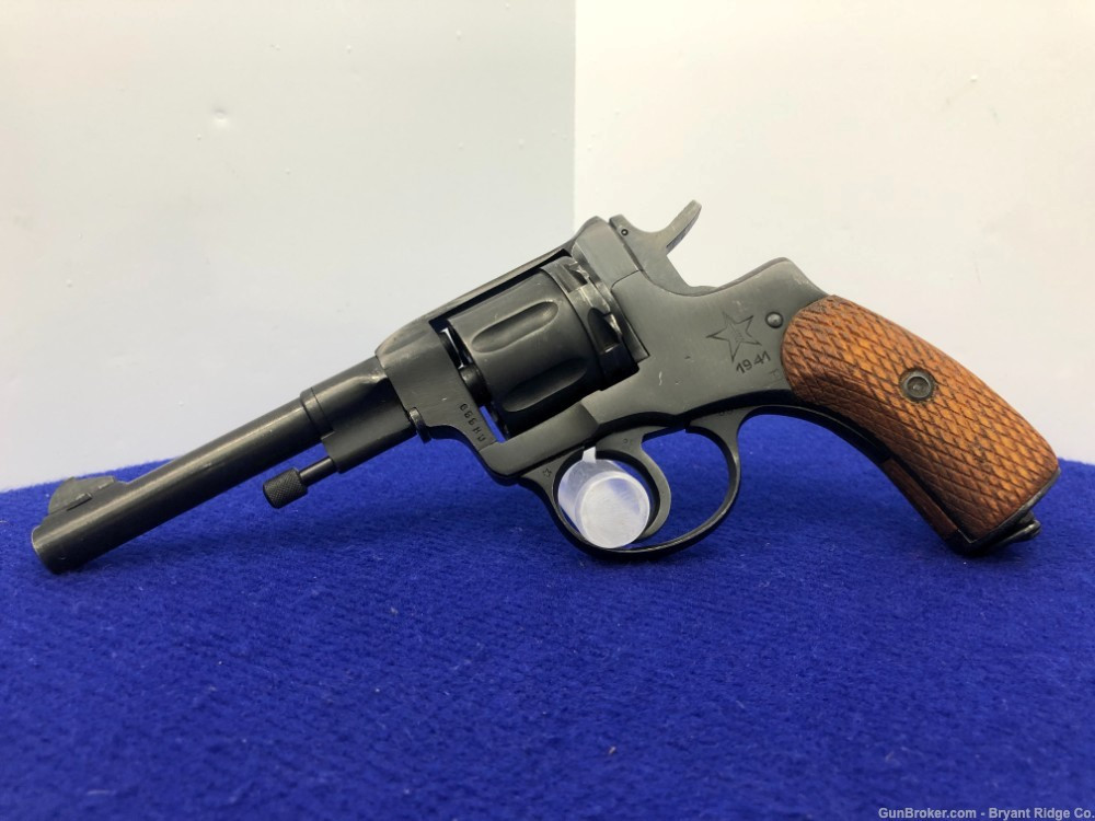 SOLD* 1941 Tula Nagant 7.62x38mmR Black *DESIRABLE WWII RUSSIAN