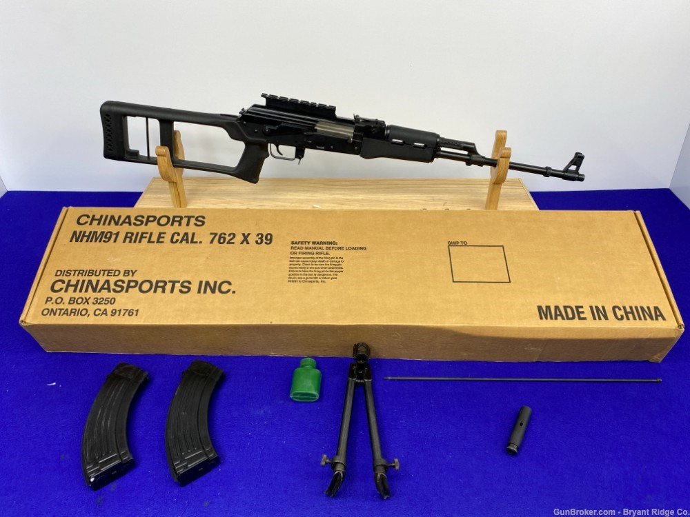 SOLD* Norinco NHM-91 7.62x39mm Blue 20