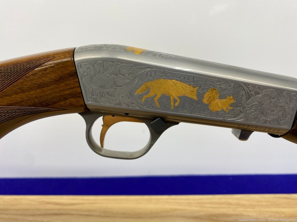 SOLD* 1991 Browning SA-22 Grade VI .22 Grey 19 3/8