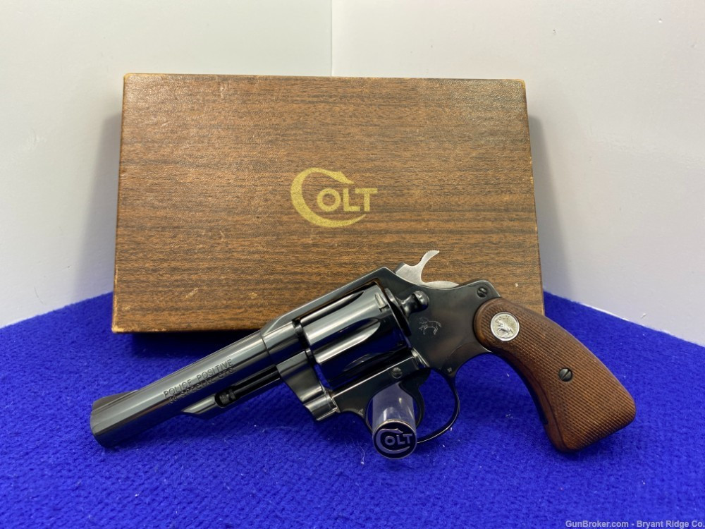 SOLD* Colt Police Positive .38 Spl Blue 4