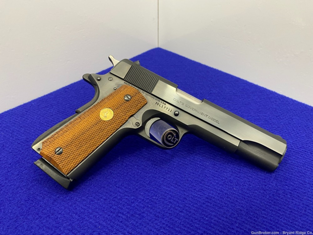 SOLD* 1979 Colt Government MKIV Series 70 Blue 5