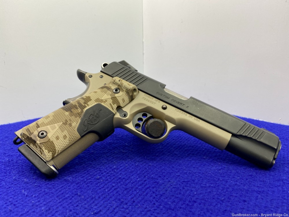 SOLD* Kimber Custom Covert II .45 ACP Tan/Black 5