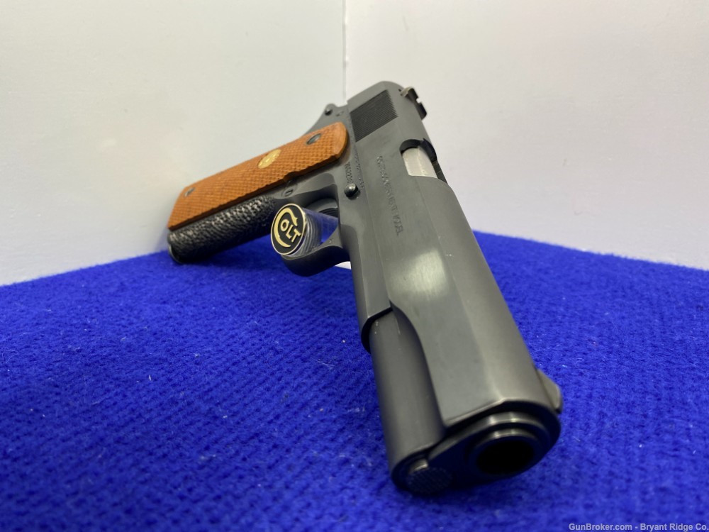 SOLD* 1972 Colt Government Model .45 ACP Blue 5