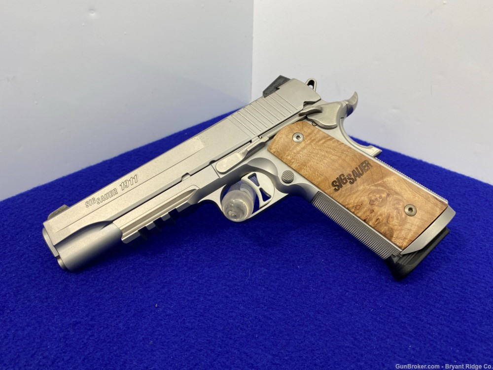 SOLD* 2021 Sig Sauer 1911 STX .45 ACP Stainless 5