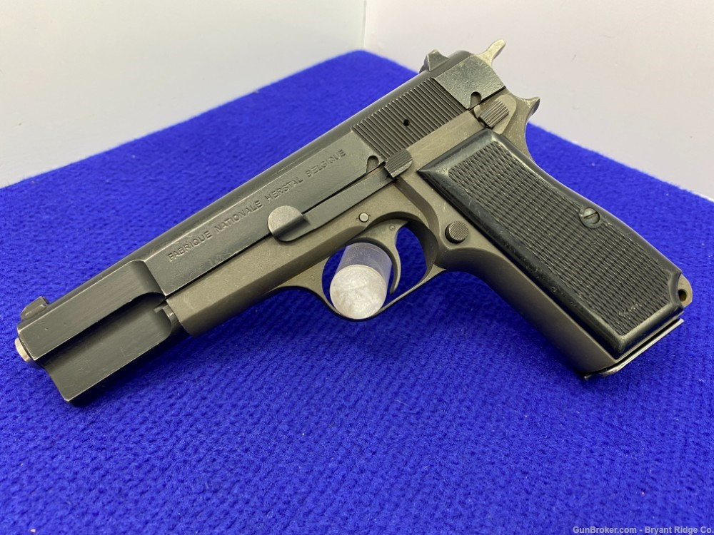 SOLD* 1980 FN Browning Hi-Power 9mm 4 5/8