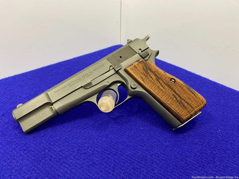 SOLD* 1977 FN Browning Hi-Power 9mm Luger 4 5/8