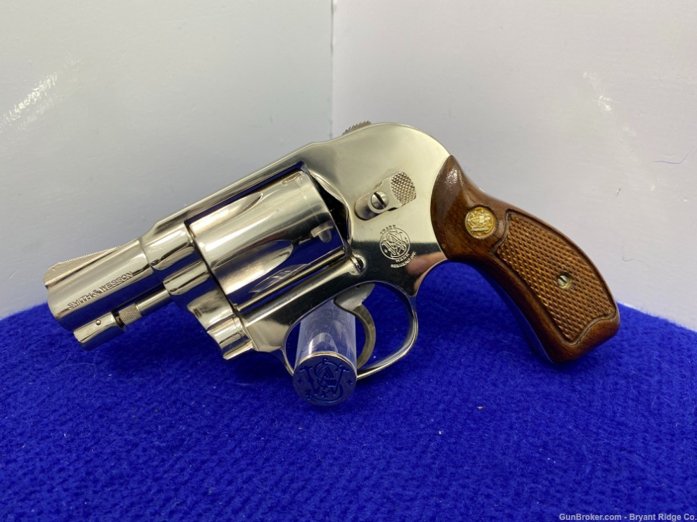 SOLD* 1982 Smith Wesson 49 BodyGuard .38 Special Nickel 2