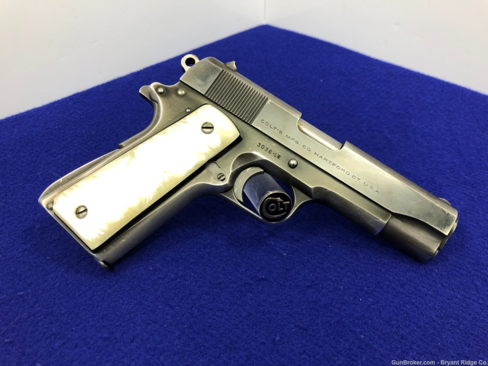 SOLD* 1950 Colt Commander Model .45acp Blue 4.25