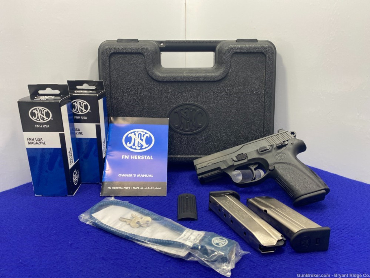 SOLD* FN FNP-9M 9mm Blk 3 3/4