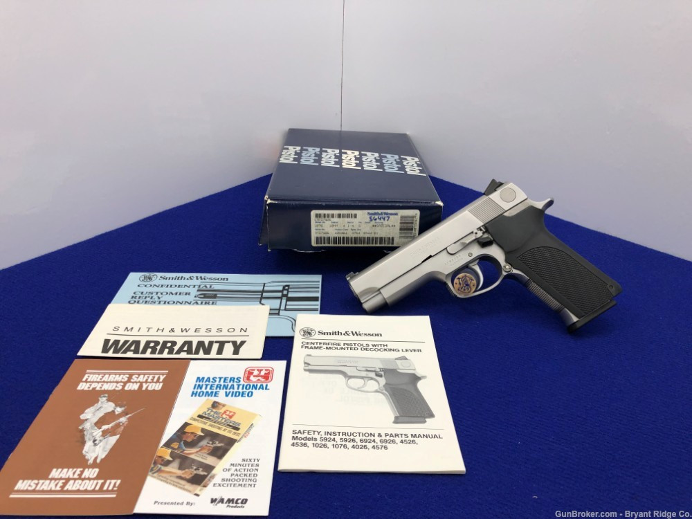 SOLD* 1991 Smith Wesson 1076 10mm 1 of only 1200 Ever Made *KSP