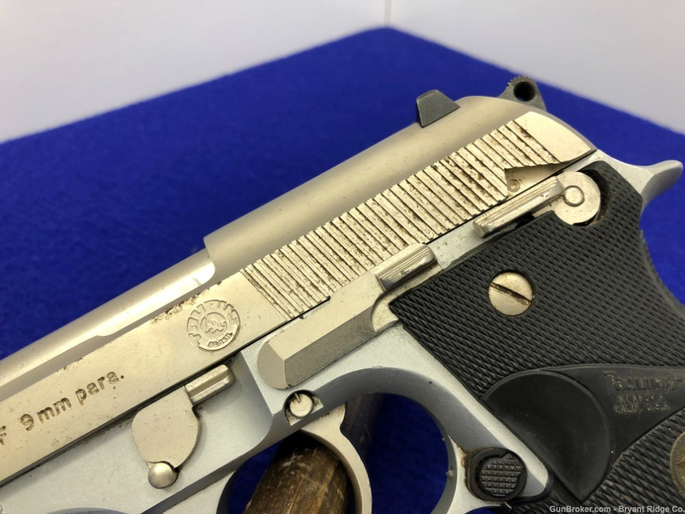 SOLD* Taurus PT92AF 9mmPara Satin Nickel 5