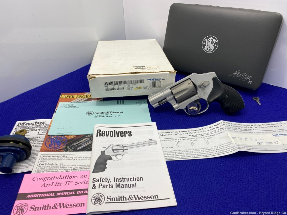 SOLD* 2000 Smith Wesson 332TI .32 H&R Mag *4TH MODEL IN THE