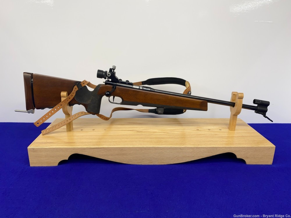 SOLD* 1981 Anschutz Biathlon 1427 .22LR Blue 21 3/4