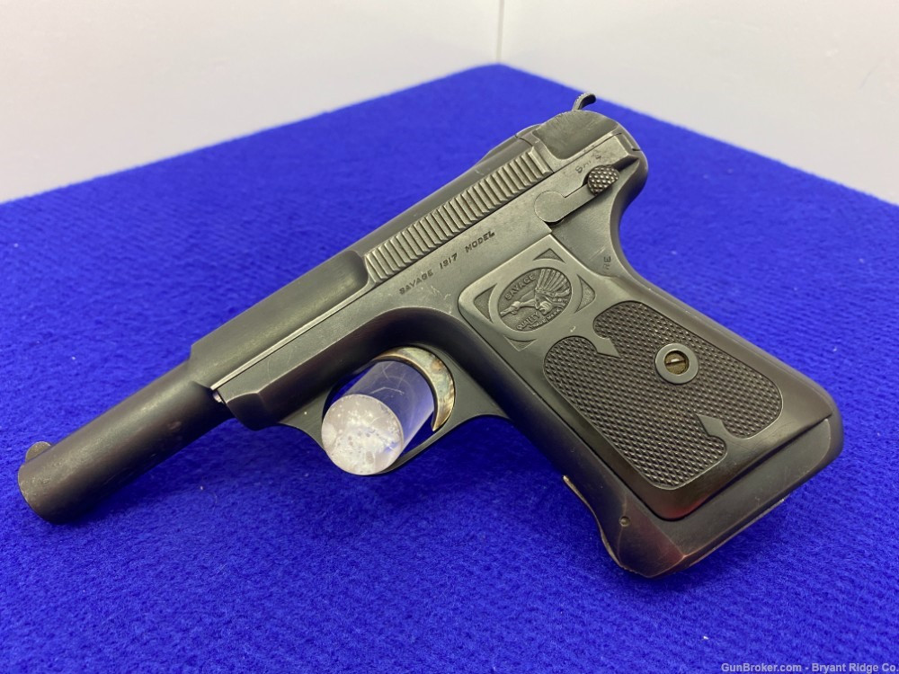 SOLD* Savage Model 1917 .32 ACP Blue 3 3/4