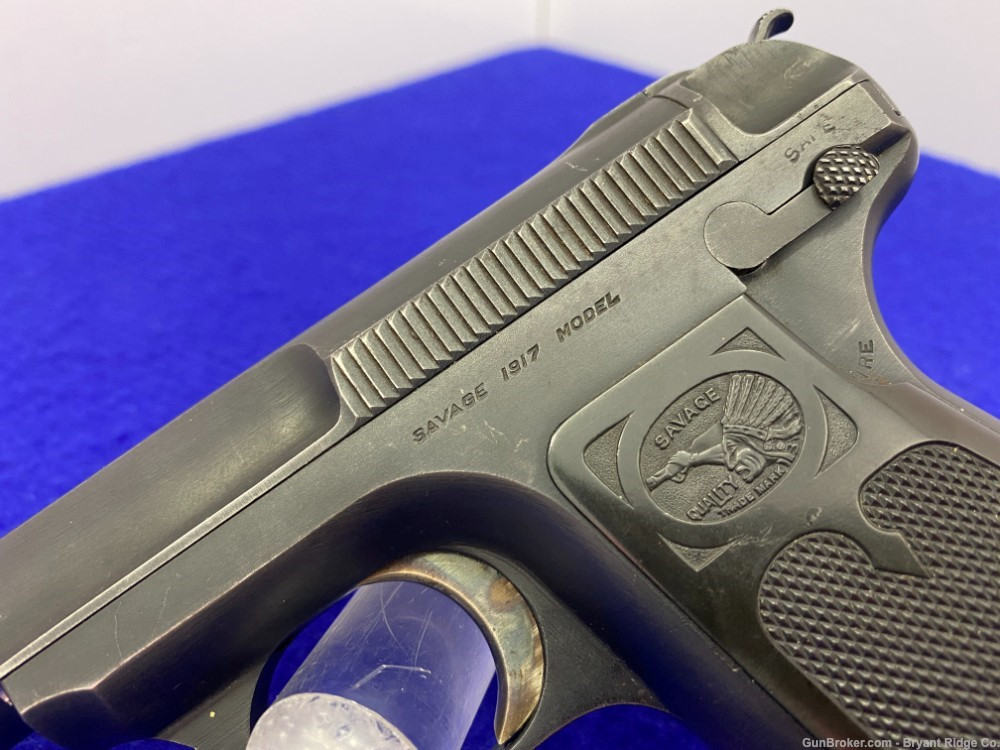 SOLD* Savage Model 1917 .32 ACP Blue 3 3/4