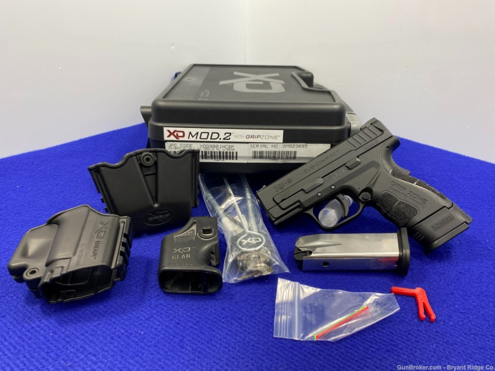 SOLD* Springfield XD-9 Sub Compact Mod.2 9mm Black 3