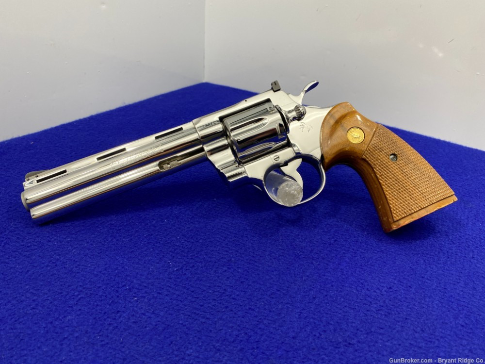 SOLD* 1983 Colt Python BRIGHT STAINLESS -Legendary Snake- 1st year