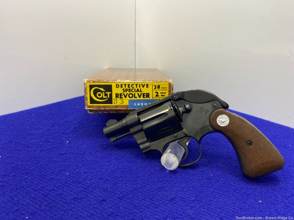 SOLD* 1964 Colt Detective Special .38 Sp Blue 2